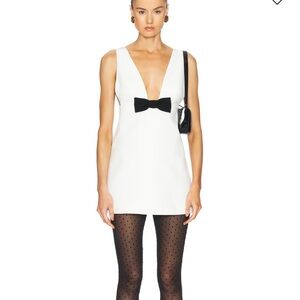 SANS FAFF Emory Mini Bow white Dress